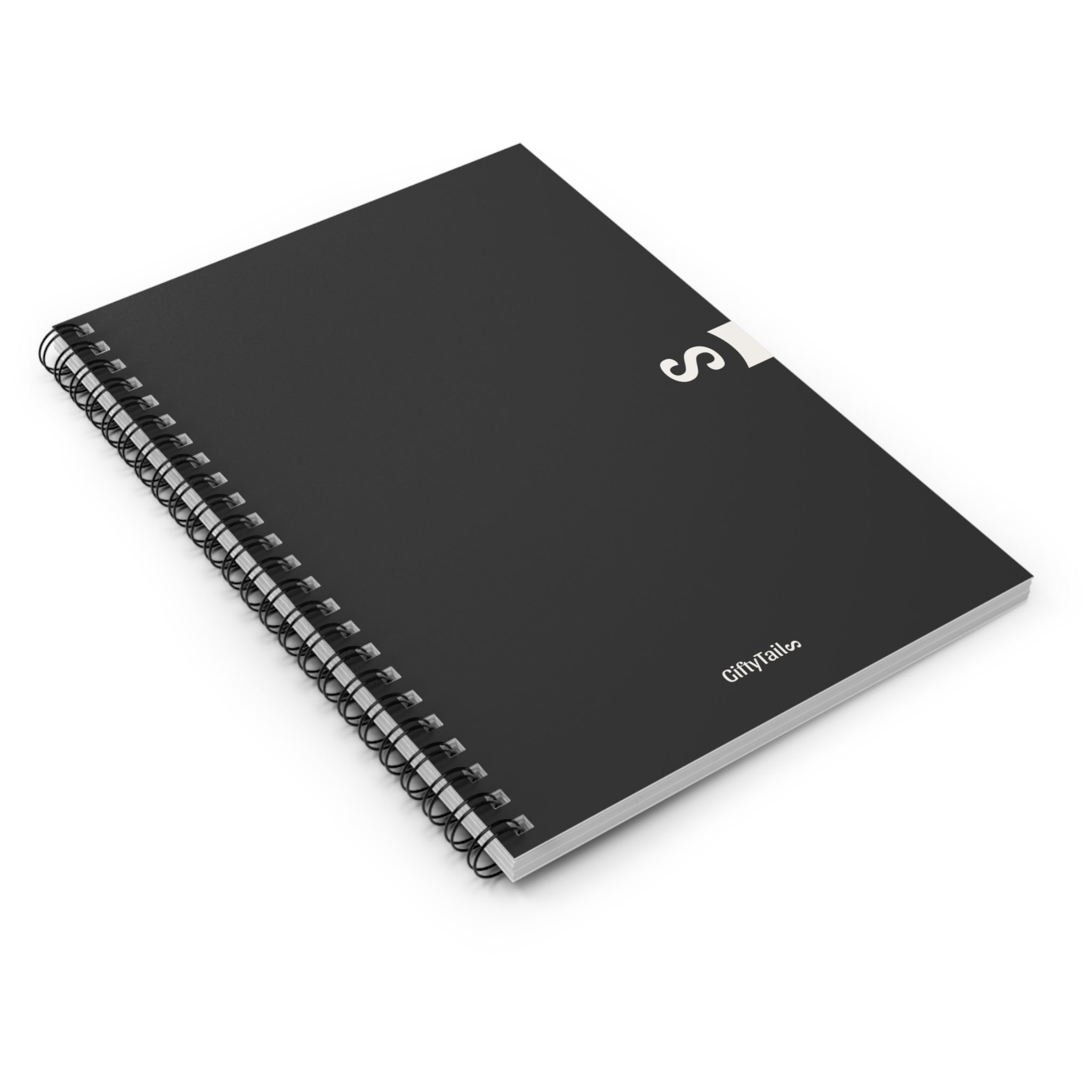 Spiral Notebook Journal 6x8, for Notes & Journaling, Solid Charcoal Grey