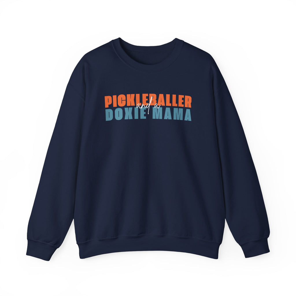 Pickleballer and Doxie Mama Sweatshirt
