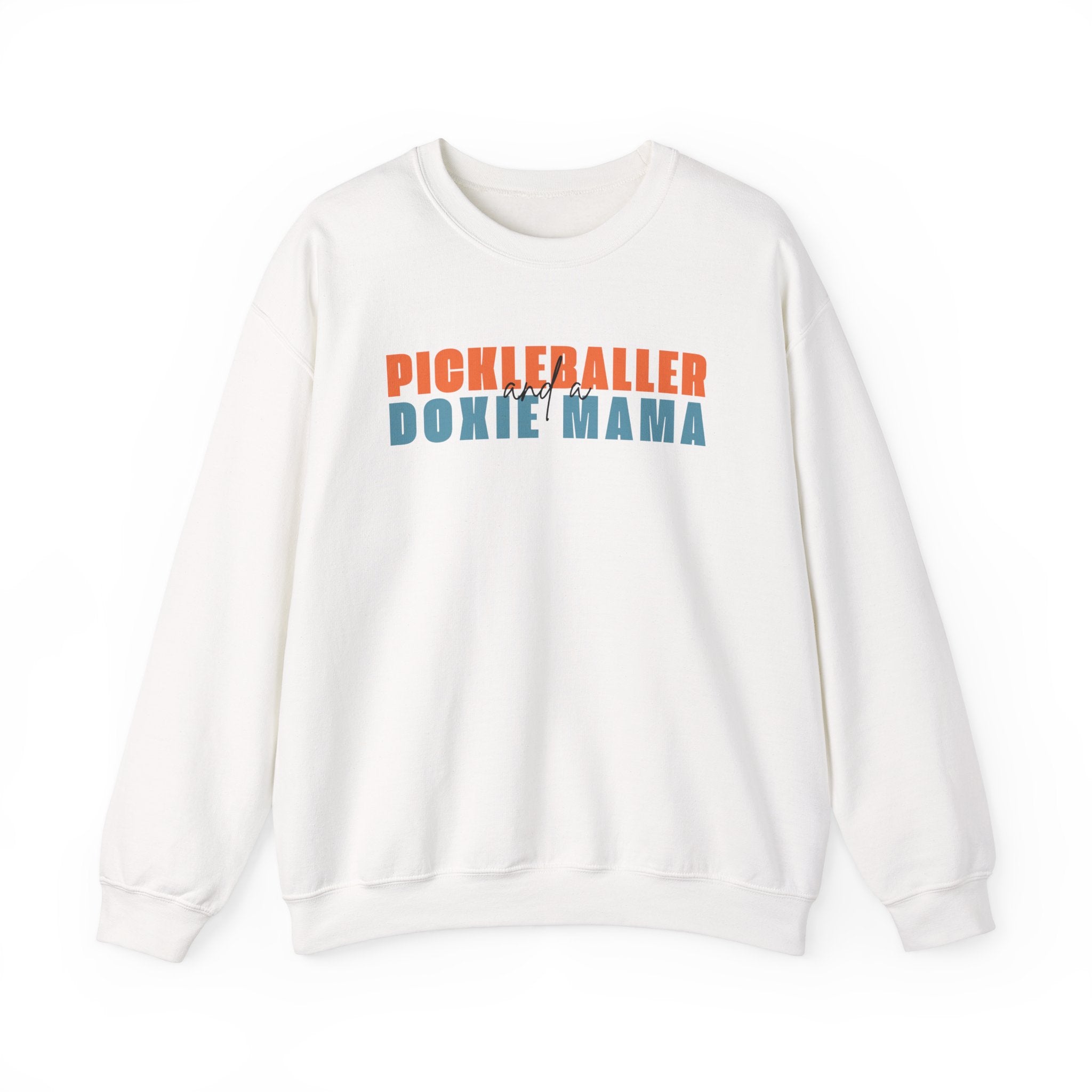 Pickleballer and Doxie Mama Sweatshirt