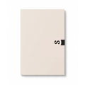 Minimal beige softcover planner titled “The Starting Point Planner” with modern black tab detail on a clean light background.